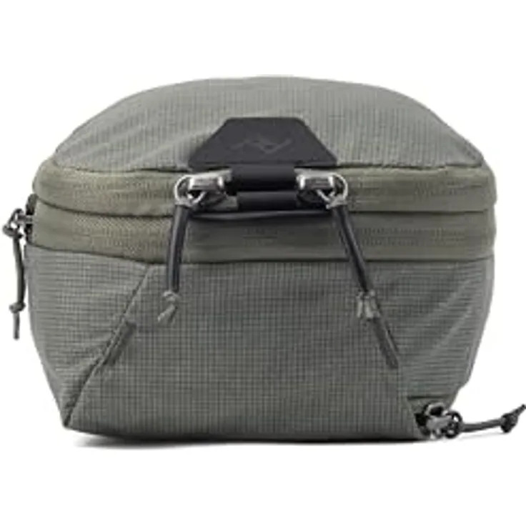 Peak Design Packing Cube Small, komprimierbarer Etui mit 9 Litern Volumen, selbstheilendem Material und Expansions-Reißverschluss