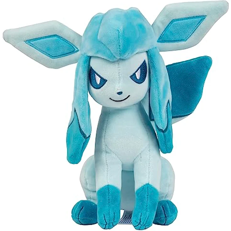 Pokémon Glaziola Plüschfigur, 20 cm große Stoffpuppe aus superweichem Material, offizielles Pokémon Produkt – Bild 2