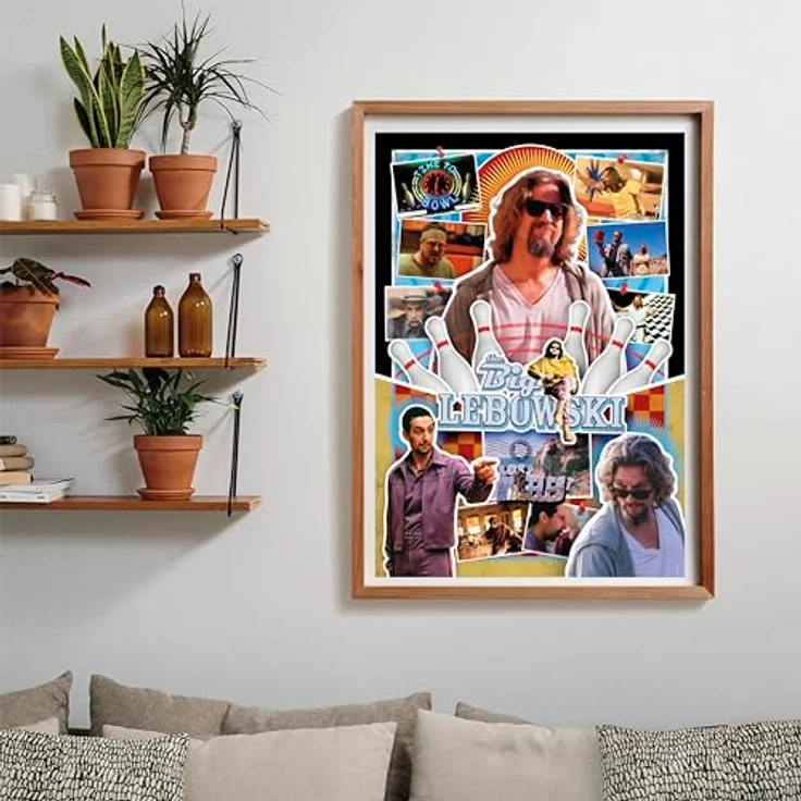 Clementoni Puzzle Compact Cult Movies 2026 - The Big Lebowski, 1000 Teile 2D Puzzle – Bild 3