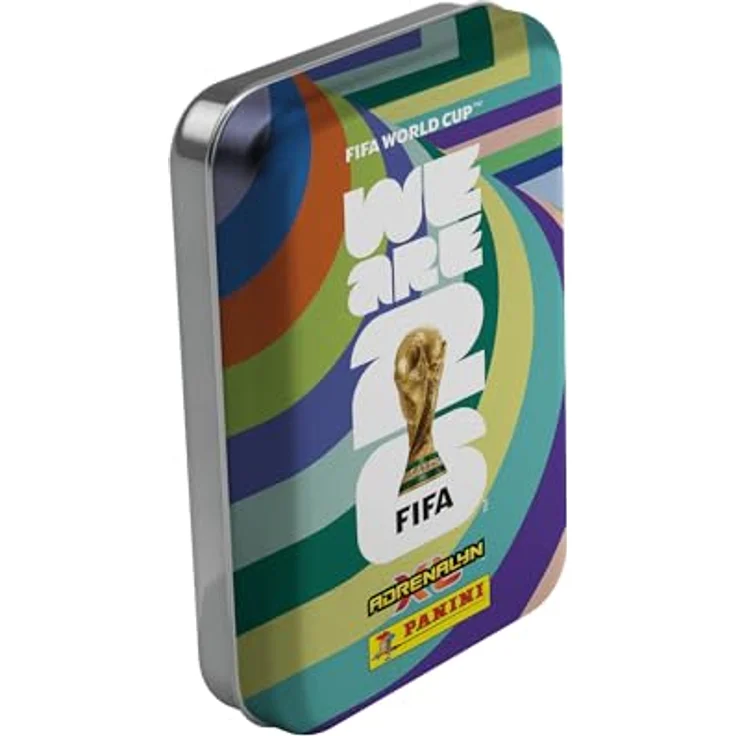 Panini FIFA World Cup 2026 Adrenalyn XL Trading Cards Pocket Tin, Metallbox mit 5 Packs und 4 limitierten Sammelkarten – Bild 10