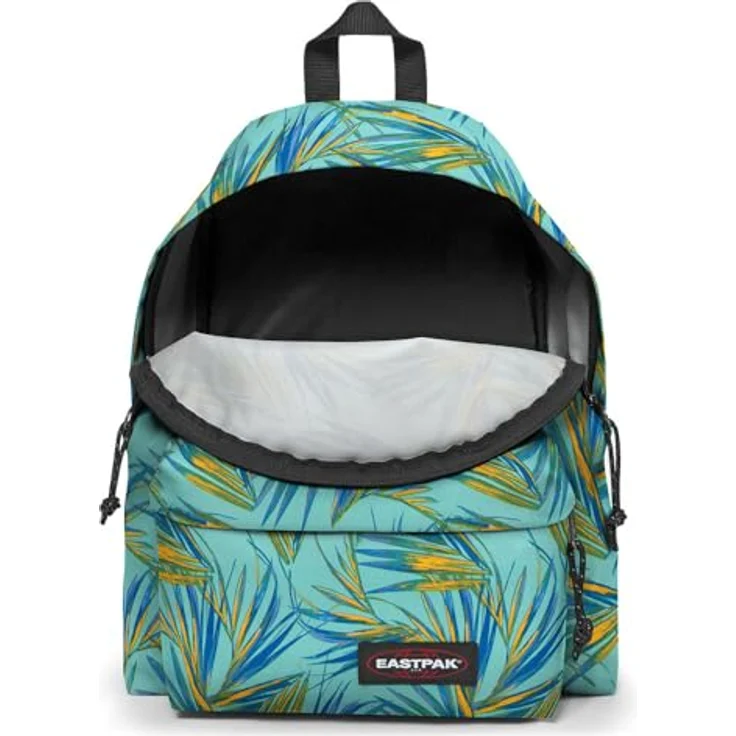 EASTPAK Padded PAK'R Rucksack, 24 L - Wasserabweisendes Gewebe, Brize Palm Aqua (Blau) – Bild 3