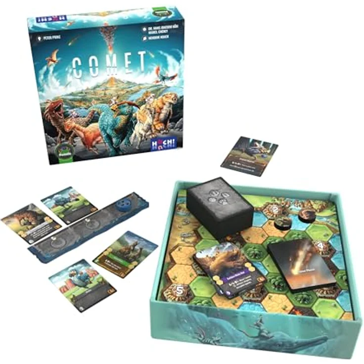 Funtails Comet - Funtails Brettspiel von Peter Prinz, kompetitiver Engine-Builder mit einzigartigem Ressourcenkonzept – Bild 5