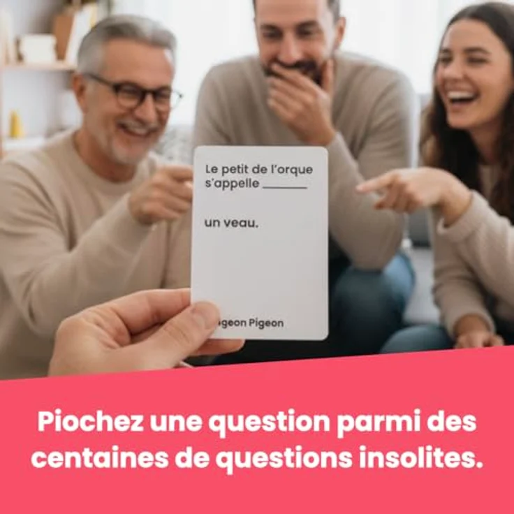 ATM Gaming Pigeon Taube Gesellschaftsspiel, kreatives Bluffspiel für die ganze Familie, 25 Min. Spieldauer – Bild 3