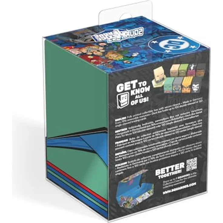 Ultimate Guard Squaroe DC Justice League™ JL010 Martian Manhunter™, Sammelbox für bis zu 100 Spielkarten – Bild 8