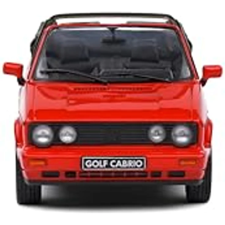 Solido 1:43 Volkswagen Golf MKI 1992, Die-Cast Modellfahrzeug in rot mit Fensterkarton und Kunststoffsockel, ideal als Geschenk – Bild 2