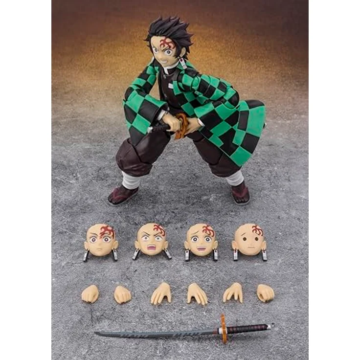 BANDAI SPIRITS Demon Slayer S.H.Figuarts Actionfigur Tanjiro Kamado, The Final Battle in the Infinity Castle, 14 cm, inklusive Zubehör – Bild 8