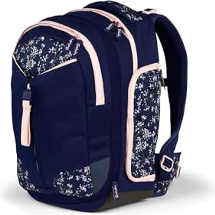 Satch Satch Match Bloomy Breeze, Schulrucksack mit 5 Liter Erweiterung, ergonomisch und wasserabweisend, reflektierend, für Körpergrößen 1,40 - 1,80 m – Bild 3