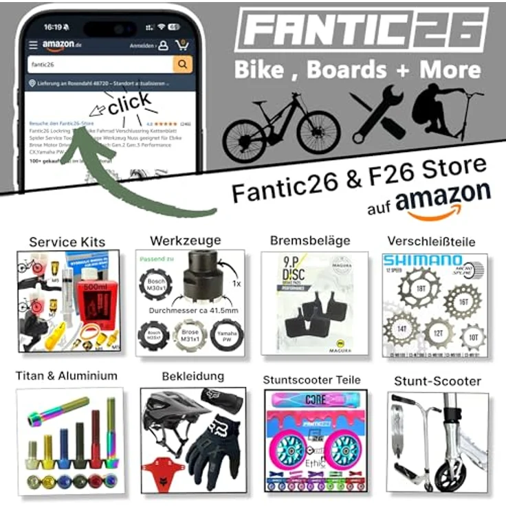 Ethic DTC Pandemonium V2 BOXED Stunt-Scooter Deck Schwarz matt 580mm - Leichtgewichtiges High-End-Deck für anspruchsvolle Scooter-Fans – Bild 6