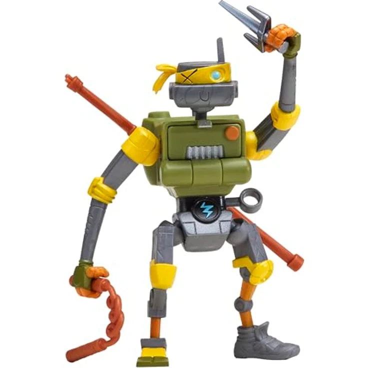 Teenage Mutant Ninja Turtles Mutations Mix and Match, 11,4 cm Metalhead Actionfigur mit austauschbaren Gliedmaßen und Zubehör – Bild 2