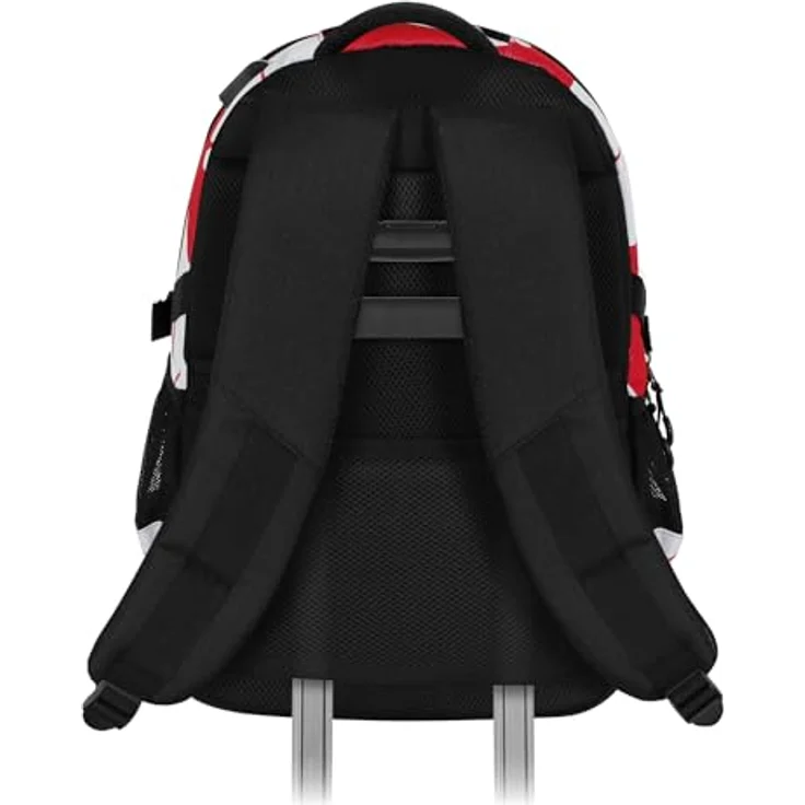 Karactermania Lilo & Stitch Kindergartenrucksack Kiss Running, Mehrfarbig, mit großem Fassungsvermögen, drei Hauptfächern, USB-Anschluss und gepolstertem Fach für elektronische Geräte – Bild 3