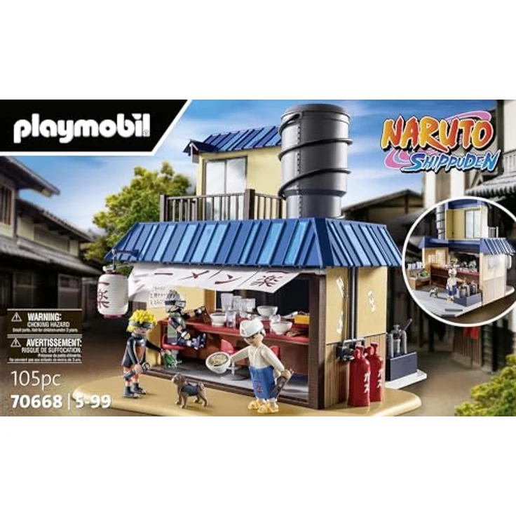 Playmobil® Konstruktions-Spielset Ichiraku Ramen Shop (70668), Naruto, (105 St) – Bild 5