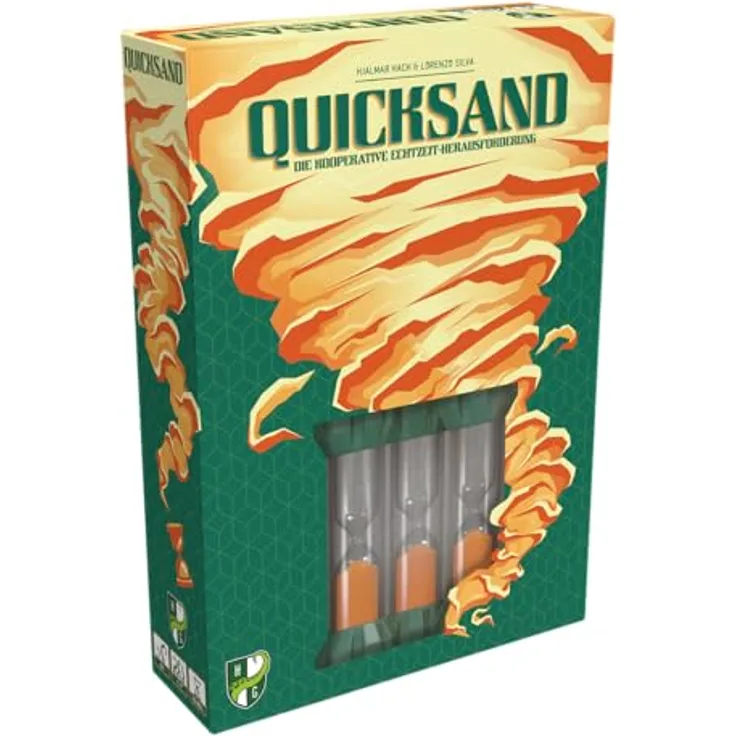 Horrible Games Quicksand, kooperatives Familienspiel für 1-7 Spieler, ab 8 Jahren, 15 Minuten Spielzeit, Deutsch