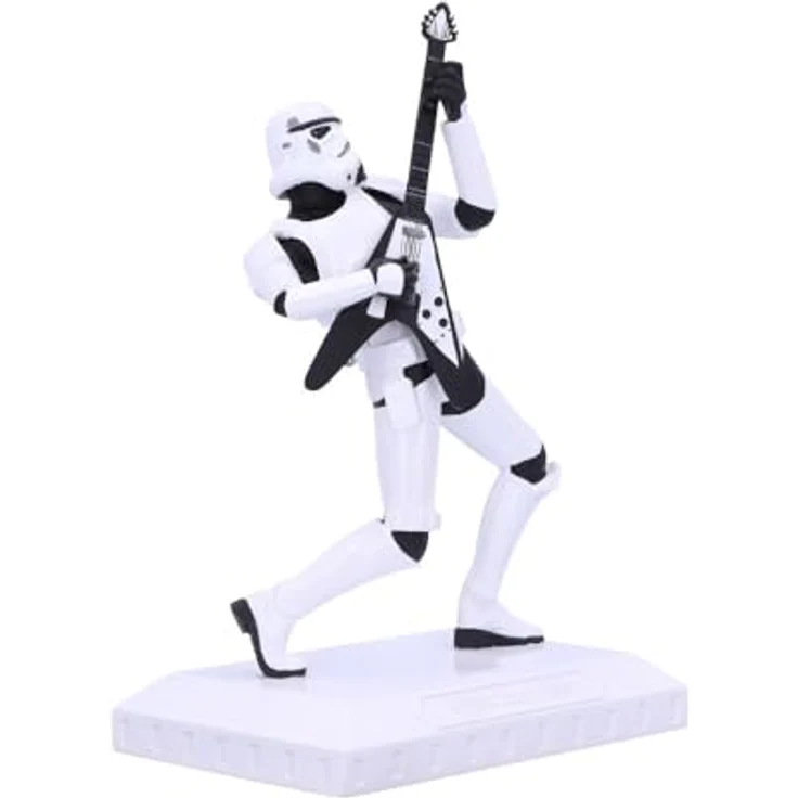 Nemesis Now Stormtrooper Figur Rock On! 18 cm, handbemalt aus Polyresin mit E-Gitarre – Bild 4