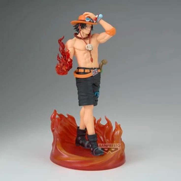 Banpresto One Piece Portgas Dace Figur, detailreiche Sammelfigur aus hochwertigem Material, One Size – Bild 4