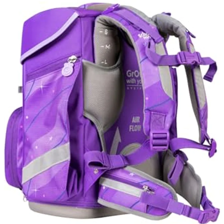 SCHOOL-MOOD® Schulranzen Champion Maxx Pro, Farbe Marie, ergonomisch und geräumig – Bild 5