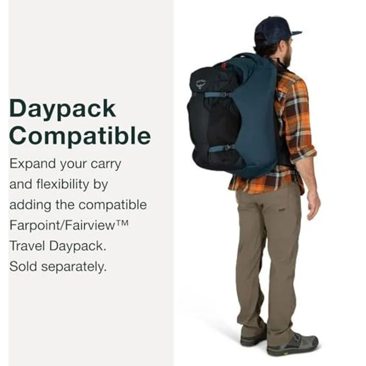 Osprey Farpoint 40 muted space blue (465) – Bild 7