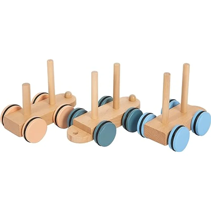 Small Foot Spielzeug-Zug Arctic, aus Holz, FSC®- schützt Wald - weltweit, zarte Trendfarben – Bild 9