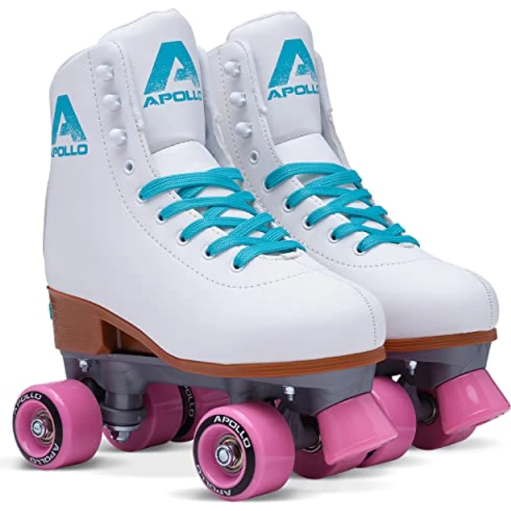 Apollo Disco Roller, Classic Roller | größenverstellbare Quad-Skates, verstellbar von 31 bis 42 | Damen Rollschuhe in schicken Designs – Bild 1