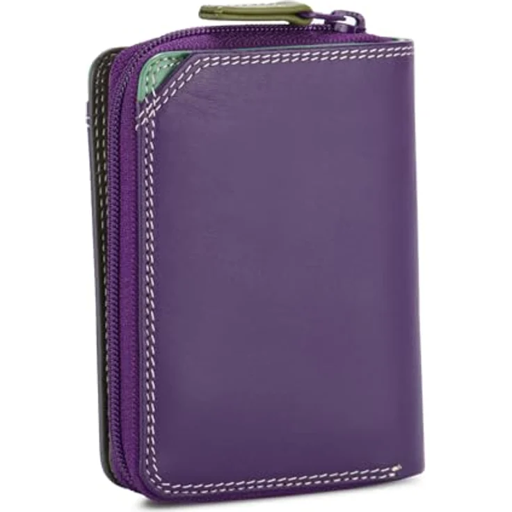 Mywalit Small Wallet, Kinderportemonnaie aus 100% Leder, lila, 10 cm x 8 cm x 3 cm – Bild 2