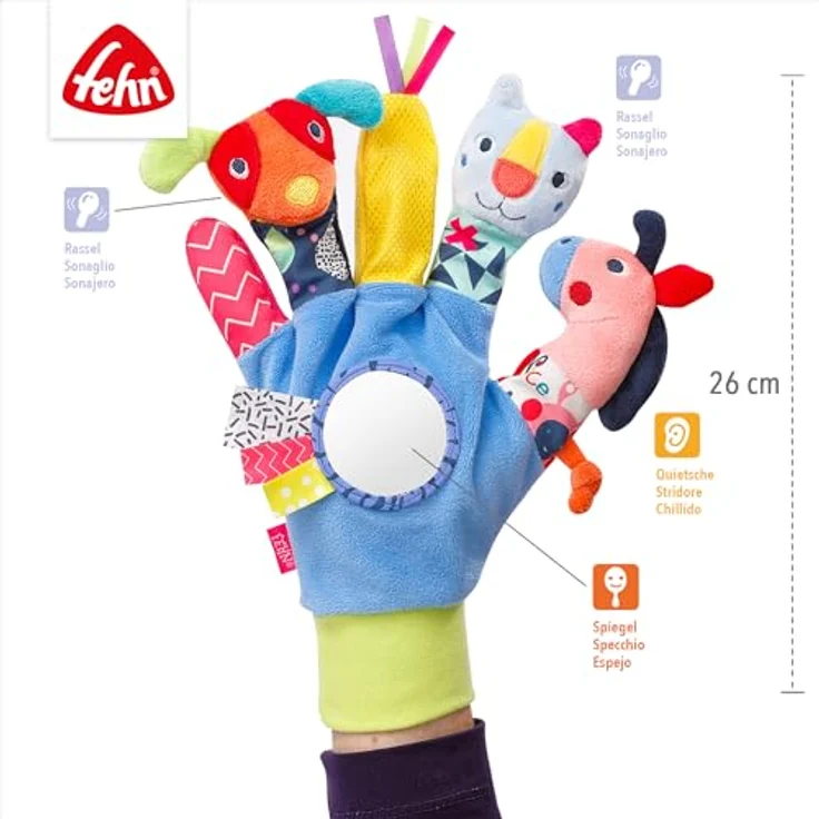 BabyFehn Glove Hand puppet from the Collection: Colorful Friend – Bild 4