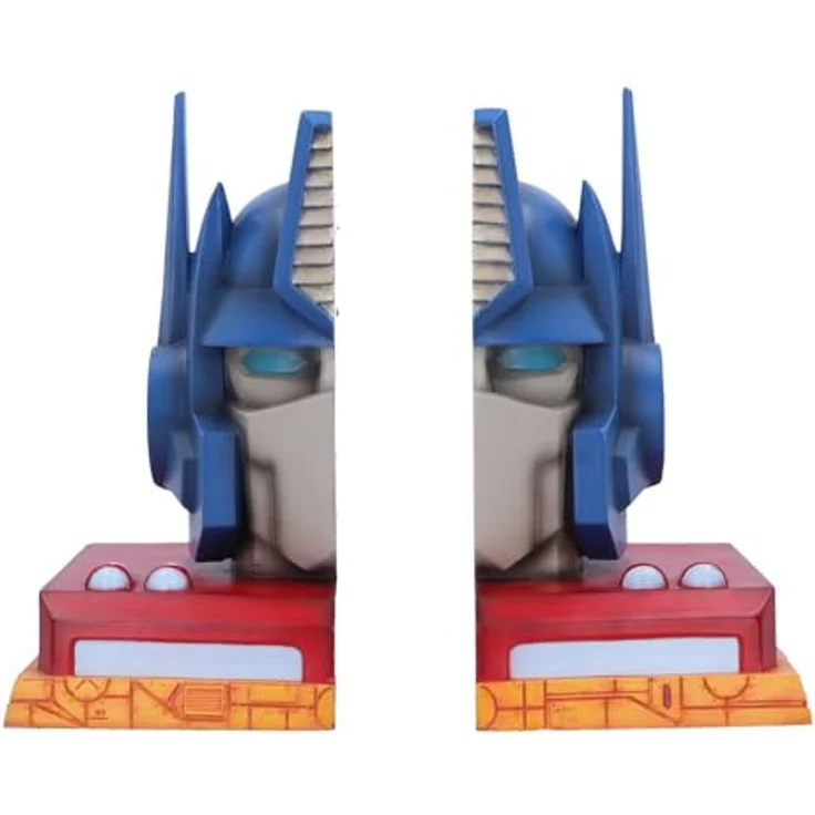 Nemesis Now Transformers Optimus Prime Buchstütze, 20 cm, hochwertiges Resin mit aufwendigen Details und verchromter Innenseite – Bild 2