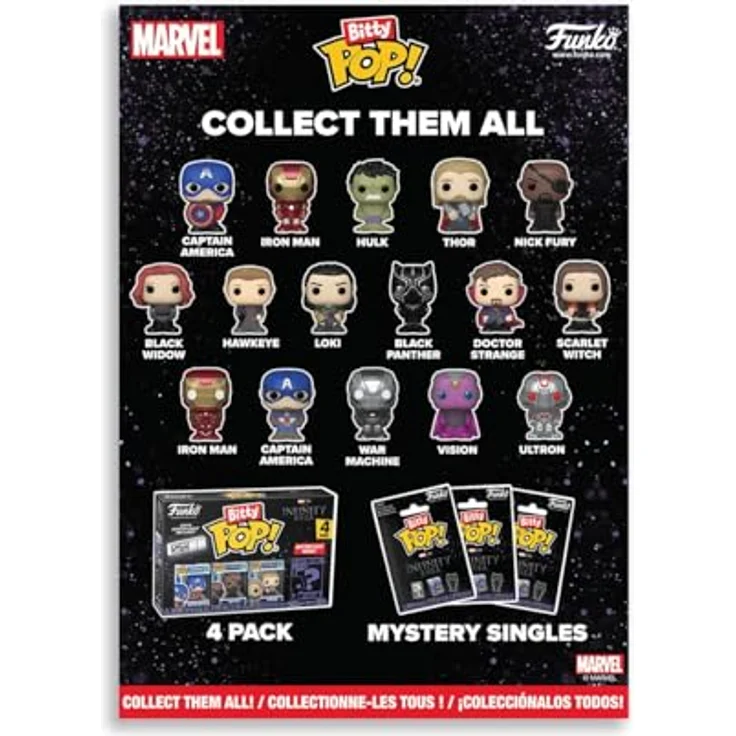 Funko Bitty Pop! Countdown Calendar: Marvel Comics Adventskalender mit 24 Vinyl-Minifiguren zum Sammeln, Geschenkidee für die Feiertage – Bild 4