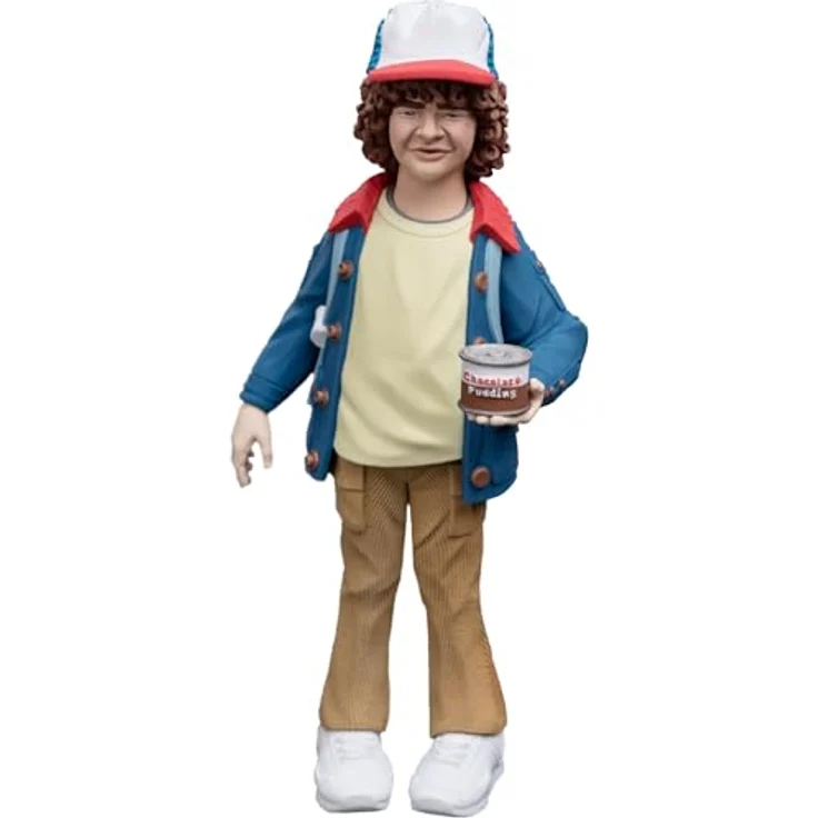 Weta Workshop Stranger Things Mini Epics Vinyl Figur Dustin Henderson, offiziell lizenziert, 15 cm in Geschenkbox – Bild 1