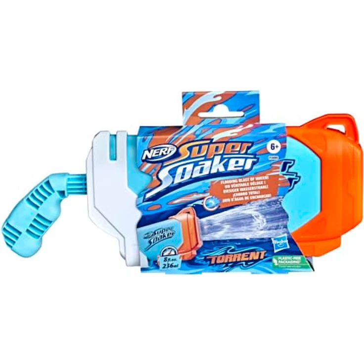 Hasbro Nerf Super Soaker Torrent water gun (light blue/white) – Bild 3