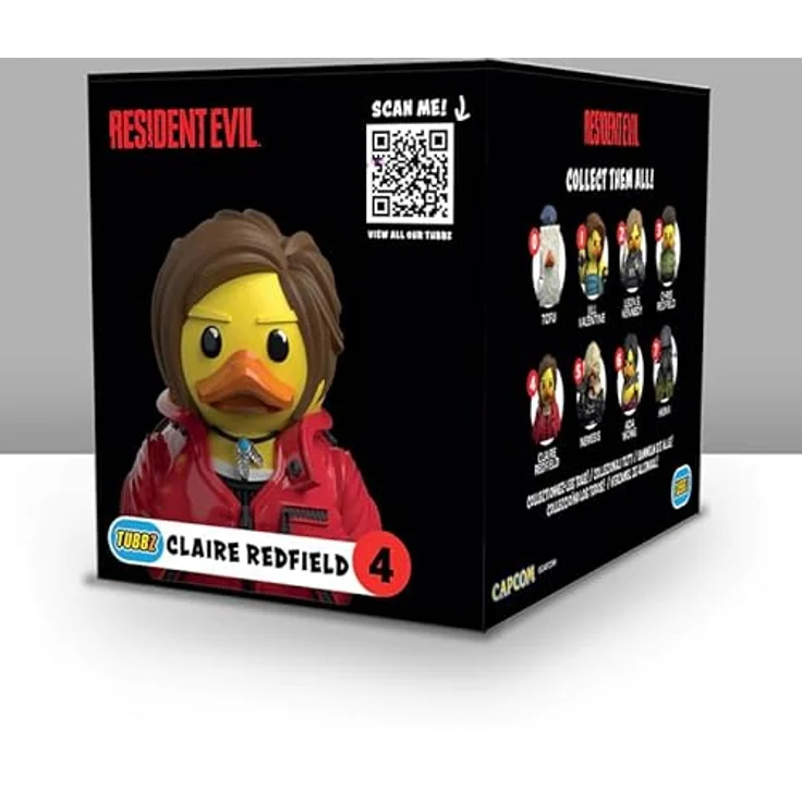 TUBBZ Box-Ausgabe Claire Redfield Sammler-Vinyl-Gummiente Figur - Offizielles Resident Evil Merchandise - Fernsehen, Filme & Videospiele – Bild 3