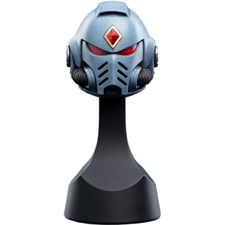 Weta Workshop Warhammer 40,000 Replik 1/4 Space Wolves Helm, Sammlerstück aus Polystone, 12 cm hoch – Bild 1