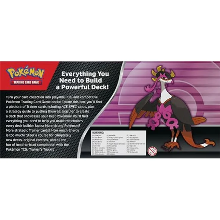 The Pokemon Company Pokémon TCG: Trainers Toolkit 2025, umfassendes Deckbau-Set mit 50+ Karten, inkl. 4 Booster-Packs, Strategieanleitung und Spielzubehör – Bild 2
