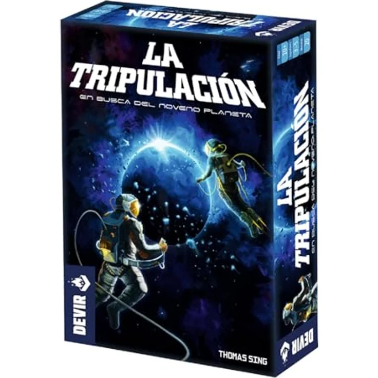 DEVIR The Crew: Auf der Suche nach dem neunten Planeten, kooperatives Trickspiel für 3-5 Spieler, ab 12 Jahren, nominiert für Kennerspiel des Jahres 2020 – Bild 1
