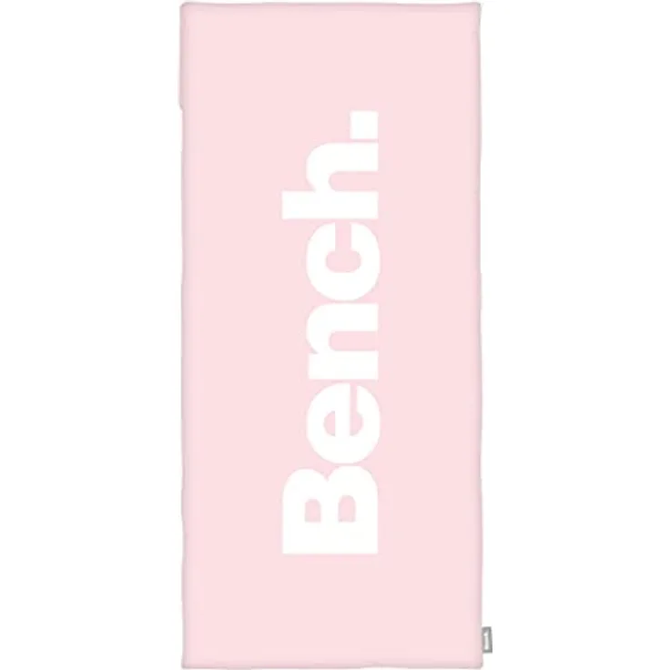 Bench Sport- und Fitnesstuch, Pastel Colours, ca. 50x110 cm + 15 cm Flap, 100 % Polyester, Rückseite mit Überzug für Fitnessgeräte, Integrierte Reißverschlusstasche, Farbe: Rosa, Art.Nr.: 6912602547