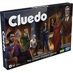 Hasbro Gaming Cluedo, Brettspiel für Detektive, ab 8 Jahren, 45 Minuten Spielzeit, Familienspiel (Schwedisch)