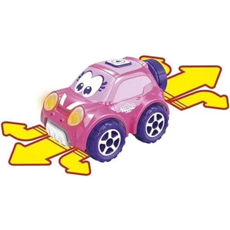 TOOKO Junior Ferngesteuertes Auto, multidirektional, Rosa, kann auch Suivre, Klang und helle Effekte, Spielzeug für Kinder ab 2 Jahren – Bild 2