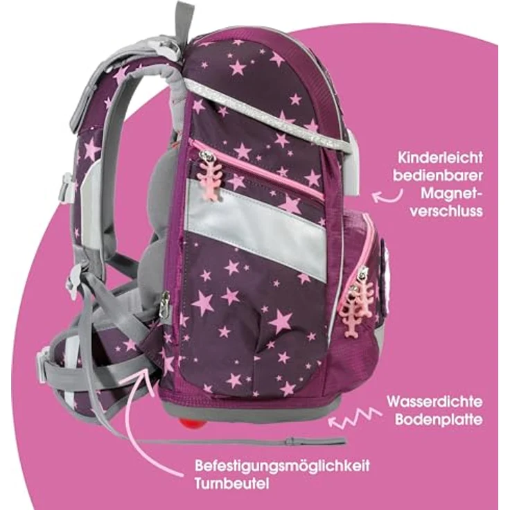 Step by Step 2in1 Plus Schulrucksack-Set 6tlg. unicorn – Bild 4