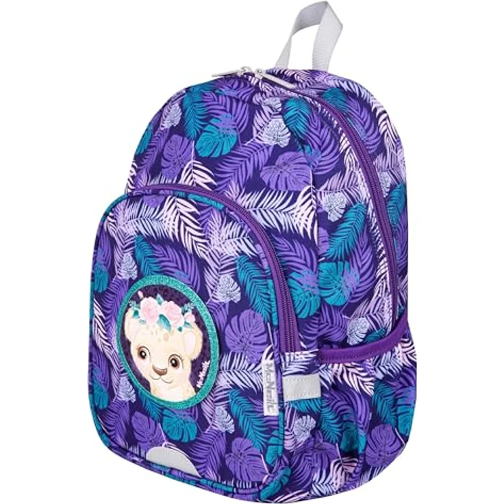 McNeill Toby Kinderrucksack, 35 cm, Dschungel-Design, lila, 100% Polyester – Bild 2