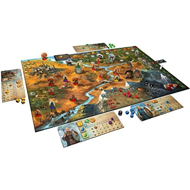 IELLO Andor, Brettspiel für 2-4 Spieler, kooperatives Abenteuer ab 10 Jahren, inklusive 41 Spielsteine und 72 Karten – Bild 3