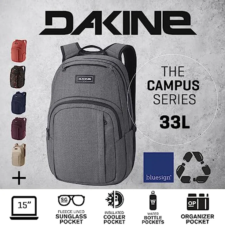 Dakine Rucksack Campus L 33L Carbon – Bild 4