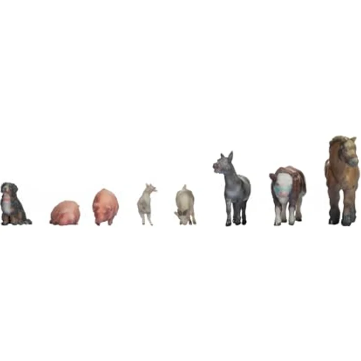 NOCH 44705 Z Tiere auf dem Bauernhof, Modellbau Zubehör, 1 Stück