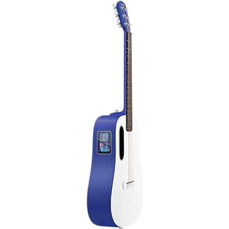 Lava Music ME Play 36 Zoll, Elektro-Akustik-Gitarre mit HPL-Korpus, FreeBoost-Technologie und Touchscreen-Display, Deep Blue – Bild 6