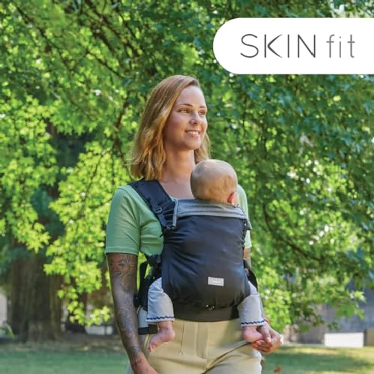 Chicco Babytrage Skin Fit Black Beauty – Bild 2