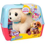 Little Live Pets Ouchies Deluxe Single Pk Cooper, Funktionsplüsch mit Zubehör und Adoptionszertifikat