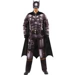 Amscan - Kostüm The Batman, DC Universe, Gotham, Karneval, Halloween, Mottoparty - Jumpsuit, Cape und Maske - Größe L