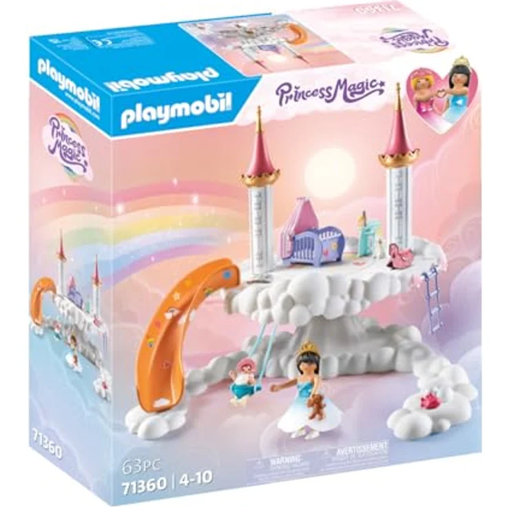 Playmobil® Konstruktions-Spielset Himmlische Babywolke (71360), Princess Magic, (63 St), Made in Germany – Bild 3