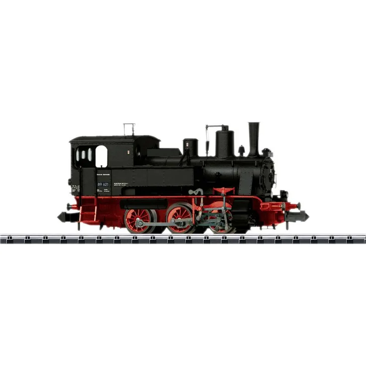 MiniTrix 16896 N Dampflok BR 89.6, Tenderlokomotive der Deutschen Reichsbahn (DR), Achsfolge C n2t, Baujahr ab 1898