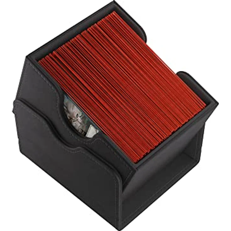 Gamegenic Sidekick 100+ XL Convertible Black, Aufbewahrungsbox für 100 doppelt gesleevte Karten mit extra Platz für Tokens – Bild 3