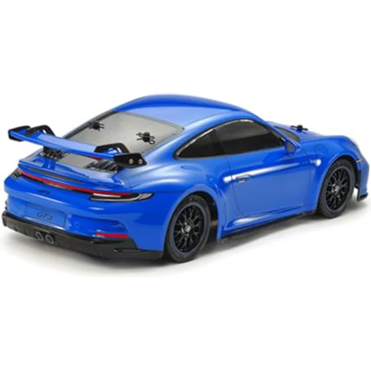 TAMIYA 47496 1:10 RC Porsche 911 GT3 (992) Blau TT-02 - Bausatz mit vorlackierter Karosserie und robustem TT-02 Chassis – Bild 2