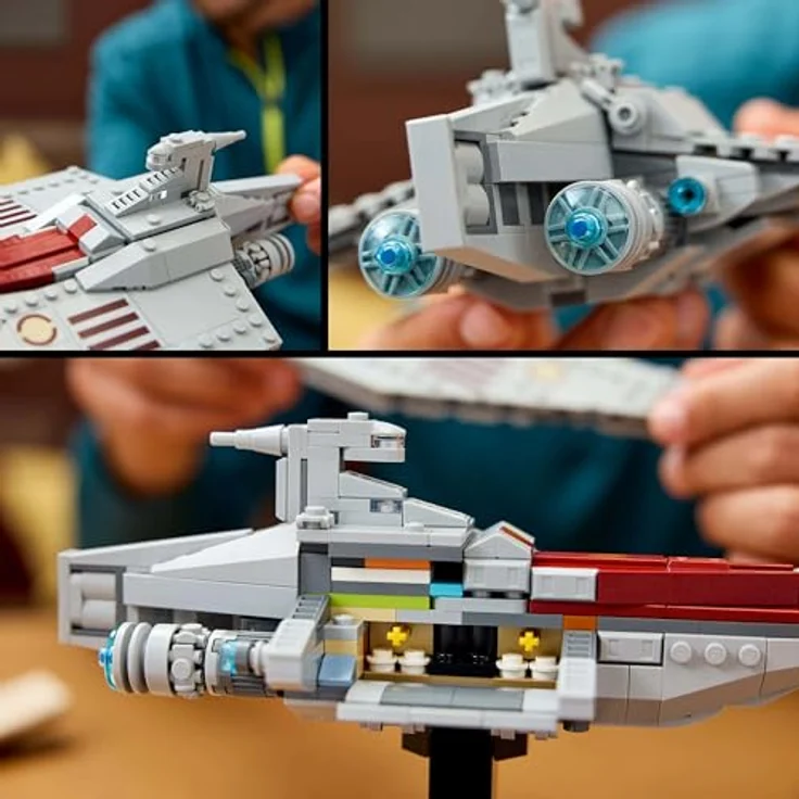 LEGO Star Wars™ 75404 Assault Ship™ der Acclamator-Klasse, Modellbausatz mit 450 Teilen, mehrfarbig – Bild 7