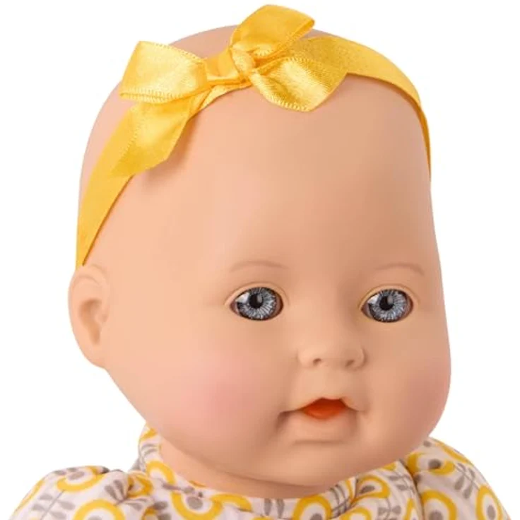 Baby Sweetheart Baby Puppe mit Kleidung, Fläschchen und Zubehör zum Füttern – Weiche Puppe und Bilderbuch auf Englisch – Spielzeug ab 2 Jahre – Bild 7